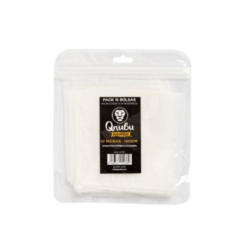 Qnubu Rosin Press Bag 11x11cm Pack 10 Units 120 Micras